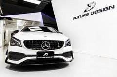 Future Design Carbon 2017-2019 C117 CLA-250 CLA-45 ABS Front Grill Ver.2 - Performance SpeedShop