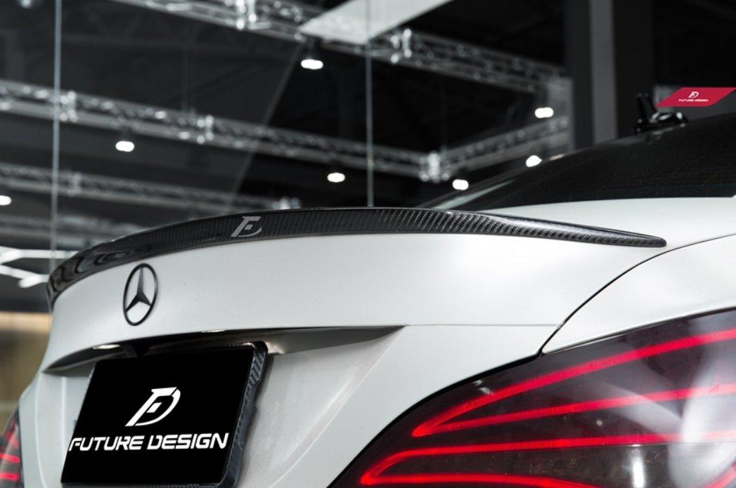 Future Design Carbon AMG Carbon Fiber Rear Spoiler 2014-2019 C117 CLA-250 CLA-45 - Performance SpeedShop
