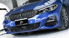 Future Design Carbon BMW G20 / G21 3 Series ABS Front Grill Ver.2 - Performance SpeedShop