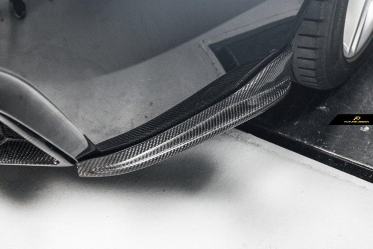 Future Design Carbon Carbon Fiber Rear Canards Ver.1 for BMW 4 Series ...