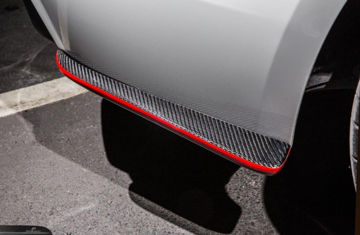 Future Design Carbon Carbon Fiber Rear Canards Ver.2 for BMW 4 Series ...