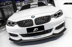 Future Design Carbon END Carbon Fiber Front Lip for BMW 4 Series F32 F33 F36 - Performance SpeedShop