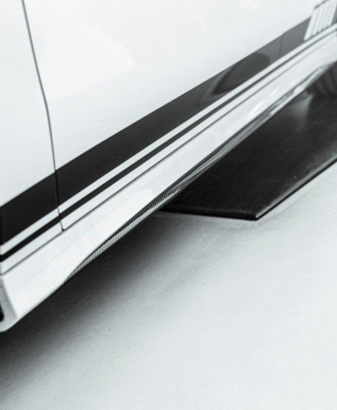 Mercedes Benz CLA-Class CLA45/S CLA35 CLA250 C118 2020-ON with Aftermarket Parts - Side Skirts Trim Cover Carbon Fiber / FRP