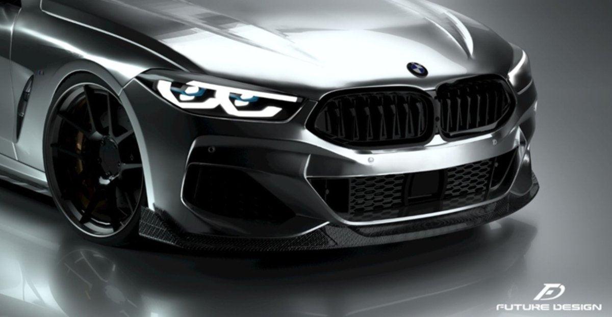 Future Design Carbon FD GT Carbon Fiber Front Lip for BMW G14 G15 G16 8 Series 840i 850i - Performance SpeedShop