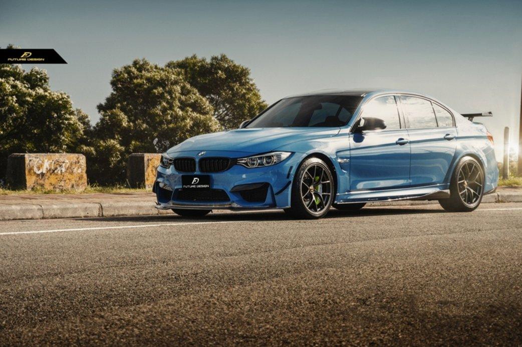 Future Design Carbon FD GT Carbon Fiber Side Skirts BMW F80 F82 F83 M3 M4 - Performance SpeedShop