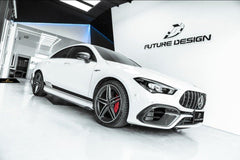 Future Design Carbon FD GT Carbon Fiber Side Skirts for 2020-ON C118 CLA45 CLA35 CLA250 - Performance SpeedShop