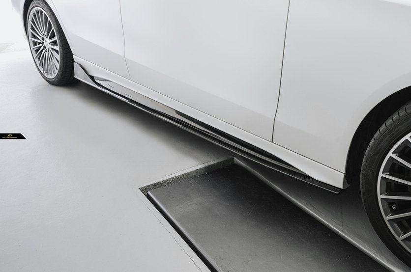 Future Design Carbon Fiber FD SIDE SKIRTS for W206 C300 C43 C63 Sedan 2021-ON - Performance SpeedShop