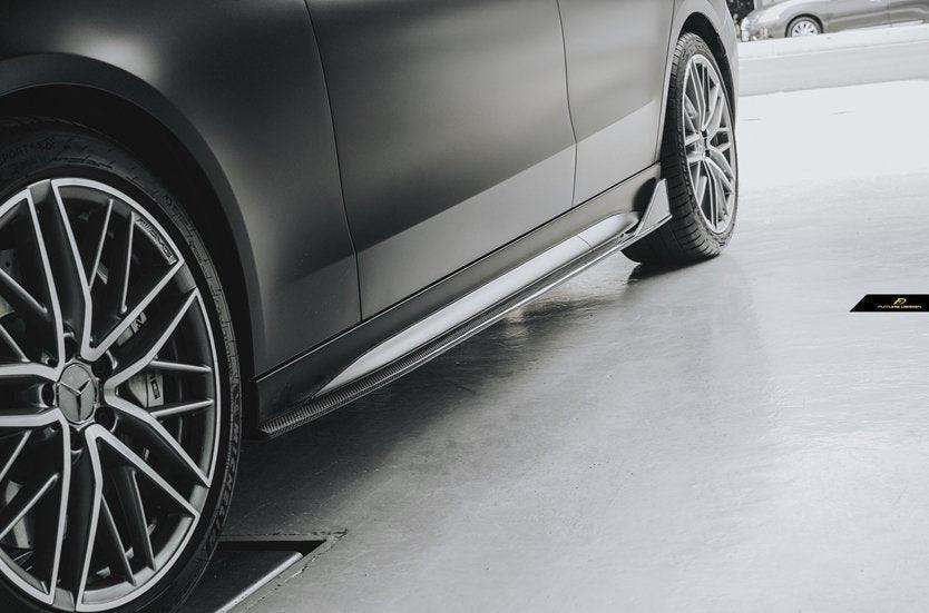 Future Design Carbon Fiber FD SIDE SKIRTS for W206 C300 C43 C63 Sedan 2021-ON - Performance SpeedShop
