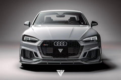 Future Design Carbon Fiber FRONT GRILL SIDE OVERLAY TRIM - "Blaze kit" for Audi RS5 B9 2017-2019 - Performance SpeedShop