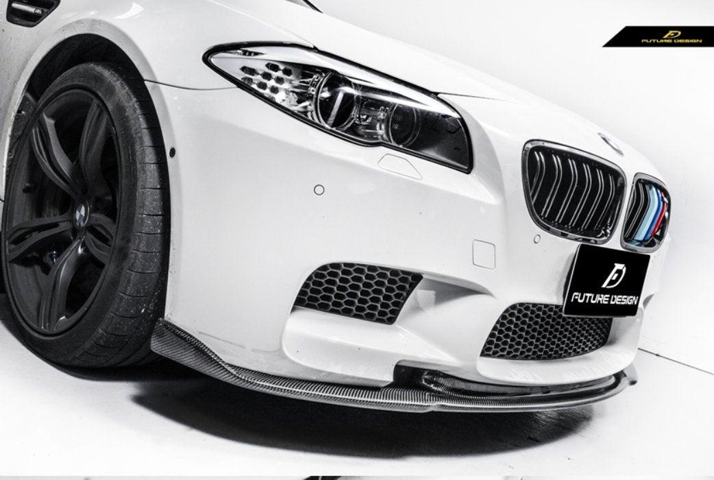 Future Design Carbon Fiber Front Lip H Style for BMW M5 F10 - Performance SpeedShop