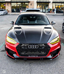 Future Design Carbon Fiber HOOD BONNET - "Blaze kit" for Audi RS5 S5 A5 B9 B9.5 2017-ON - Performance SpeedShop