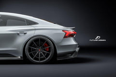 Future Design Carbon Fiber REAR DIFFUSER for Audi e-Tron GT 2021-ON - Performance SpeedShop