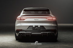 Future Design Carbon Fiber REAR DIFFUSER for Porsche Cayenne Coupe 9Y3 - Performance SpeedShop