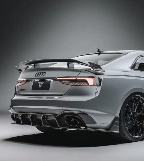 Audi A5 S5 RS5 B9 B9.5 2017-ON with Aftermarket Parts - Rear Wing Spoiler Carbon Fiber / FRP from Future Design