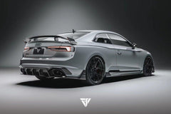 Audi A5 S5 RS5 B9 B9.5 2017-ON with Aftermarket Parts - Rear Wing Spoiler Carbon Fiber / FRP from Future Design