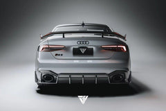 Audi A5 S5 RS5 B9 B9.5 2017-ON with Aftermarket Parts - Rear Wing Spoiler Carbon Fiber / FRP from Future Design