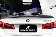Future Design Carbon Fiber Rear Spoiler CS Style For BMW F90 M5 & 5 Series G30 530i 540i 2017-ON - Performance SpeedShop