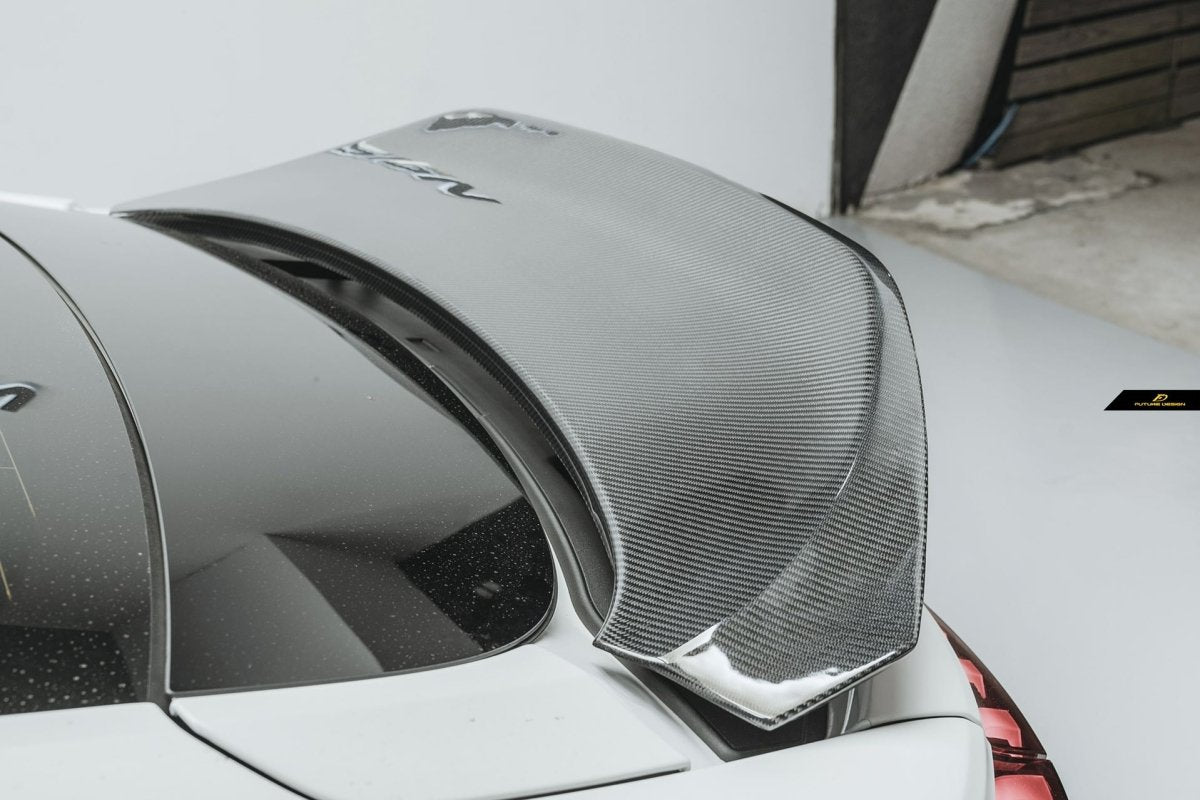 Future Design Carbon Fiber REAR SPOILER for Audi e-Tron GT 2021-ON - Performance SpeedShop