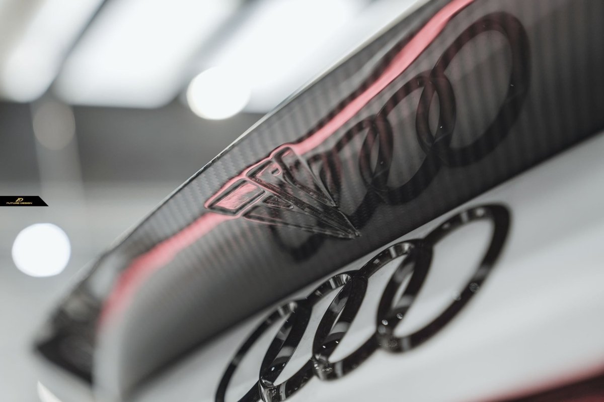 Future Design Carbon Fiber REAR SPOILER for Audi e-Tron GT 2021-ON - Performance SpeedShop