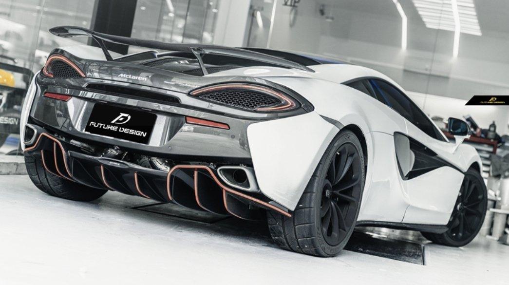 Future Design Carbon Fiber Rear Spoiler for McLaren 570S 540C - Performance SpeedShop