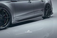 Future Design Carbon Fiber SIDE SKIRTS - "Blaze kit" for Audi RS5 B9.5 2020-2022 - Performance SpeedShop