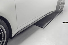 Future Design Carbon Fiber SIDE SKIRTS for Porsche 992 Carrera & 4 & S & 4S - Performance SpeedShop