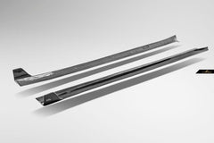 Future Design Carbon Fiber SIDE SKIRTS for Tesla Model 3 - Performance SpeedShop