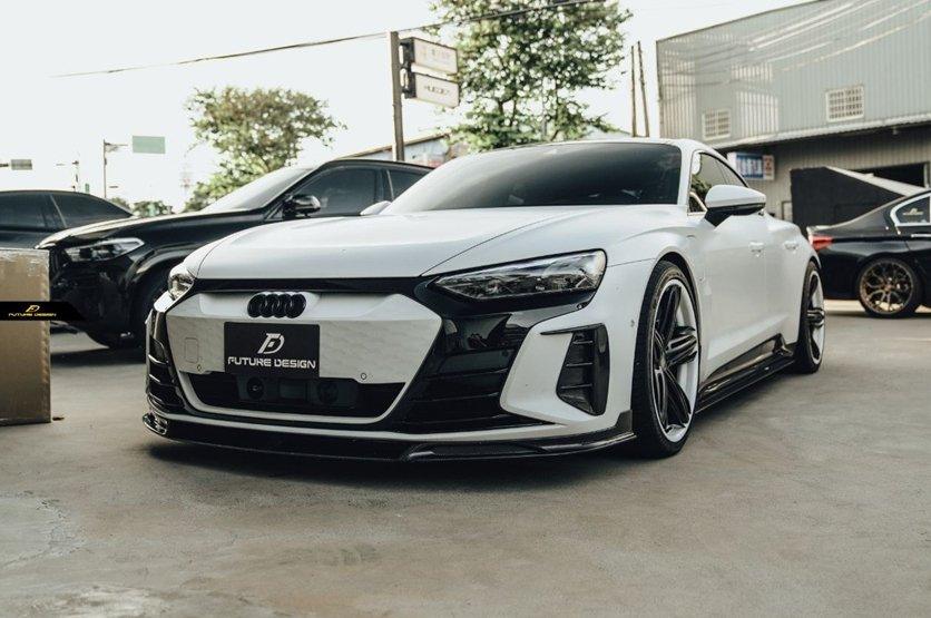 Future Design Carbon Fiber UPPER VALENCES for Audi e-Tron GT 2021-ON - Performance SpeedShop