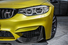 Future Design Carbon Lower Front Vent Cover Carbon Fiber for BMW F80 F82 F83 M3 M4 - Performance SpeedShop