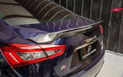 Future Design Carbon Maserati Ghibli 2014-2017 Carbon Fiber Rear Spoiler Ver.1 - Performance SpeedShop
