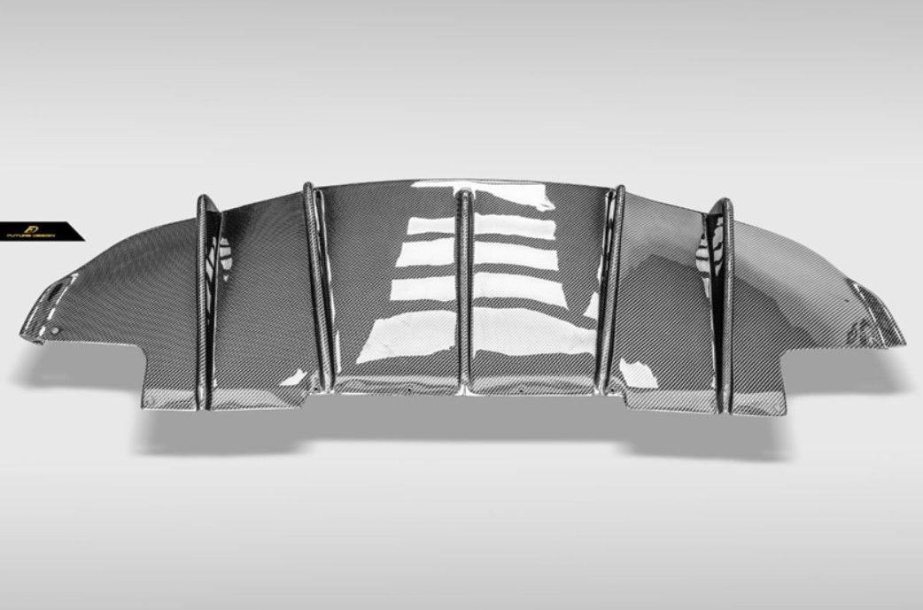 Future Design Carbon McLaren 720S Carbon Fiber Rear Diffuser - Performance SpeedShop