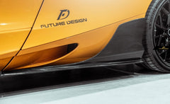 Future Design Carbon McLaren 720S Carbon Fiber Side Skirts - Performance SpeedShop