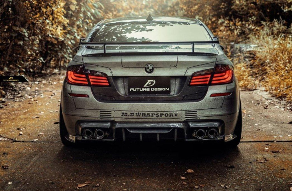 Future Design DTM Style Carbon Fiber Rear Spoiler Wing for BMW M5 & 5 ...
