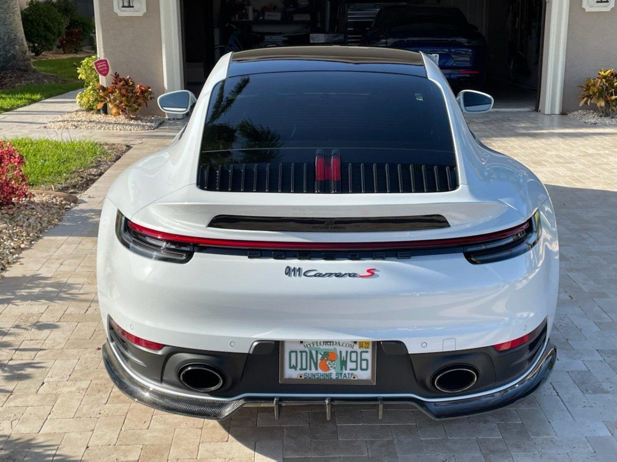 Future Design Ducktail REAR SPOILER for Porsche 992 Carrera & 4 & S & 4S - Performance SpeedShop