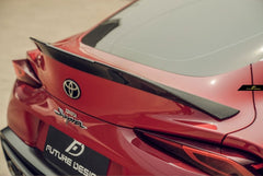 Future Design FD Carbon Fiber Ducktail Rear Spoiler For Toyota Supra A90 GR - Performance SpeedShop