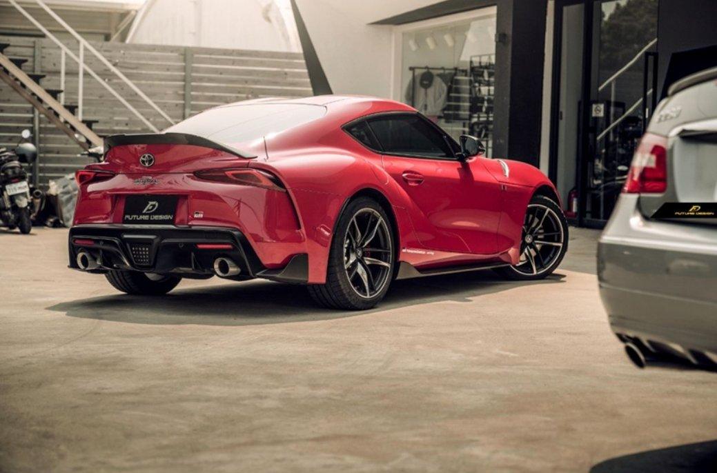 Future Design FD Carbon Fiber Ducktail Rear Spoiler For Toyota Supra A90 GR - Performance SpeedShop