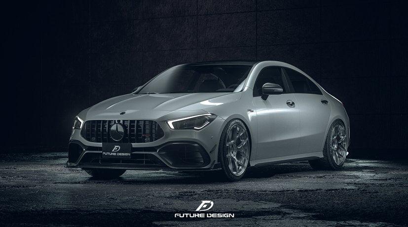 Future Design FD Carbon Fiber Front Lip For CLA C118 CLA45 2020-ON - Performance SpeedShop