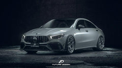 Future Design FD Carbon Fiber Front Lip For CLA C118 CLA45 2020-ON - Performance SpeedShop