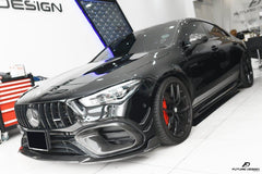 Future Design FD Carbon Fiber Front Lip For CLA C118 CLA45 2020-ON - Performance SpeedShop