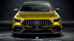 Future Design FD Carbon Fiber Front Lip For CLA C118 CLA45 2020-ON - Performance SpeedShop