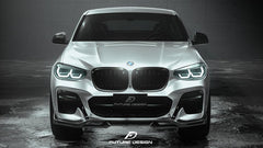 Future Design FD Carbon Fiber FRONT LIP SPLITTER for BMW X4 G02 2019-2021 M40i - Performance SpeedShop