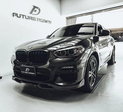 Future Design FD Carbon Fiber FRONT LIP SPLITTER for BMW X4 G02 2019-2021 M40i - Performance SpeedShop
