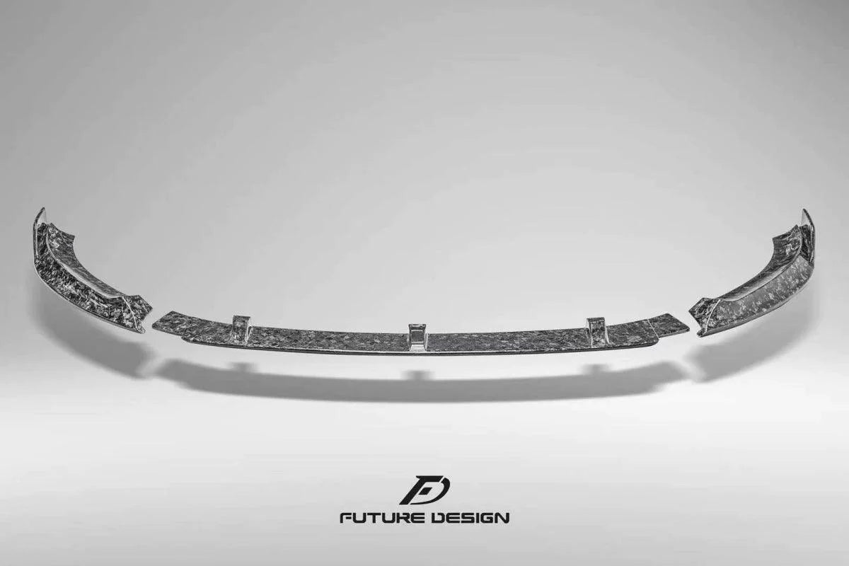 Future Design FD Carbon Fiber FRONT LIP SPLITTER for Mercedes Benz GLB250 AMG / GLB35 AMG X247 2020-ON - Performance SpeedShop