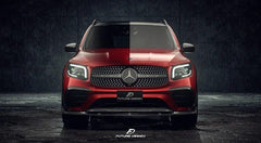 Future Design FD Carbon Fiber FRONT LIP SPLITTER for Mercedes Benz GLB250 AMG / GLB35 AMG X247 2020-ON - Performance SpeedShop