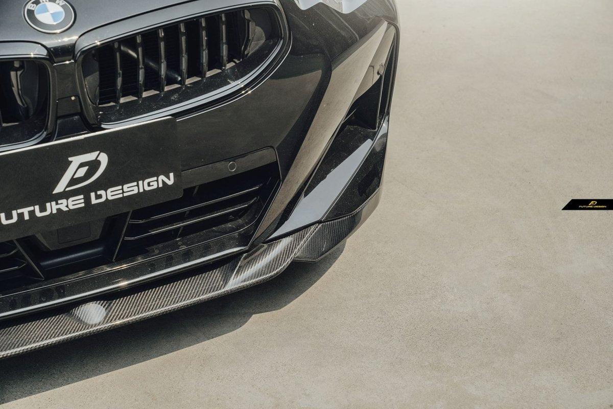 Future Design FD Carbon Fiber FRONT SPLITTER for 2 Series G42 230i M240i 2022-ON - Performance SpeedShop