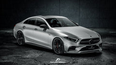 Future Design FD Carbon Fiber FRONT SPLITTER For CLS450 CLS53 W257 C257 2019-2021 - Performance SpeedShop