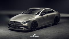 Future Design FD Carbon Fiber FRONT SPLITTER For CLS450 CLS53 W257 C257 2022-ON - Performance SpeedShop