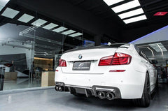Future Design FD Carbon Fiber Rear Diffuser for BMW M5 & 5 series F10 F11 F18 520 528 535 with M-Package - Performance SpeedShop