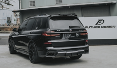 Future Design FD Carbon Fiber REAR DIFFUSER for BMW X7 G07 2020-2022
