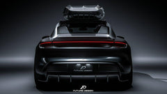 Future Design FD Carbon Fiber REAR DIFFUSER for Porsche Taycan Base & 4S - Performance SpeedShop